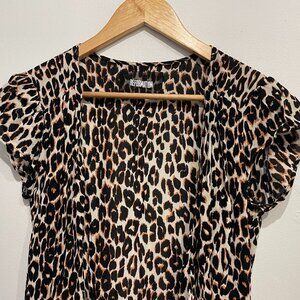 Reformation Oyster Mini Wrap Dress